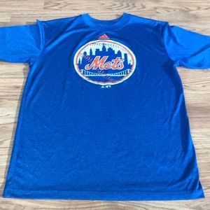 Adidas Mets MLB Baseball Tee t-shirt XL 18 - 20